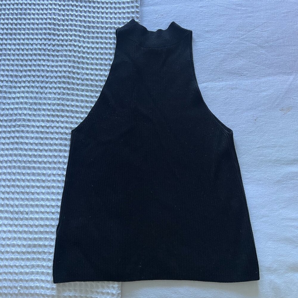 Madewell Mockneck Sweater Tank Top